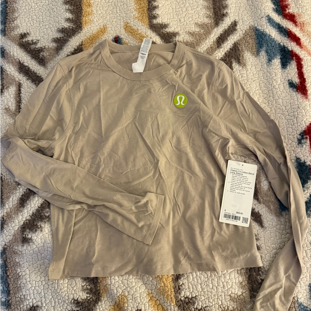 Lululemon Classic-Fit Cotton-Blend Long-Sleeve Shirt